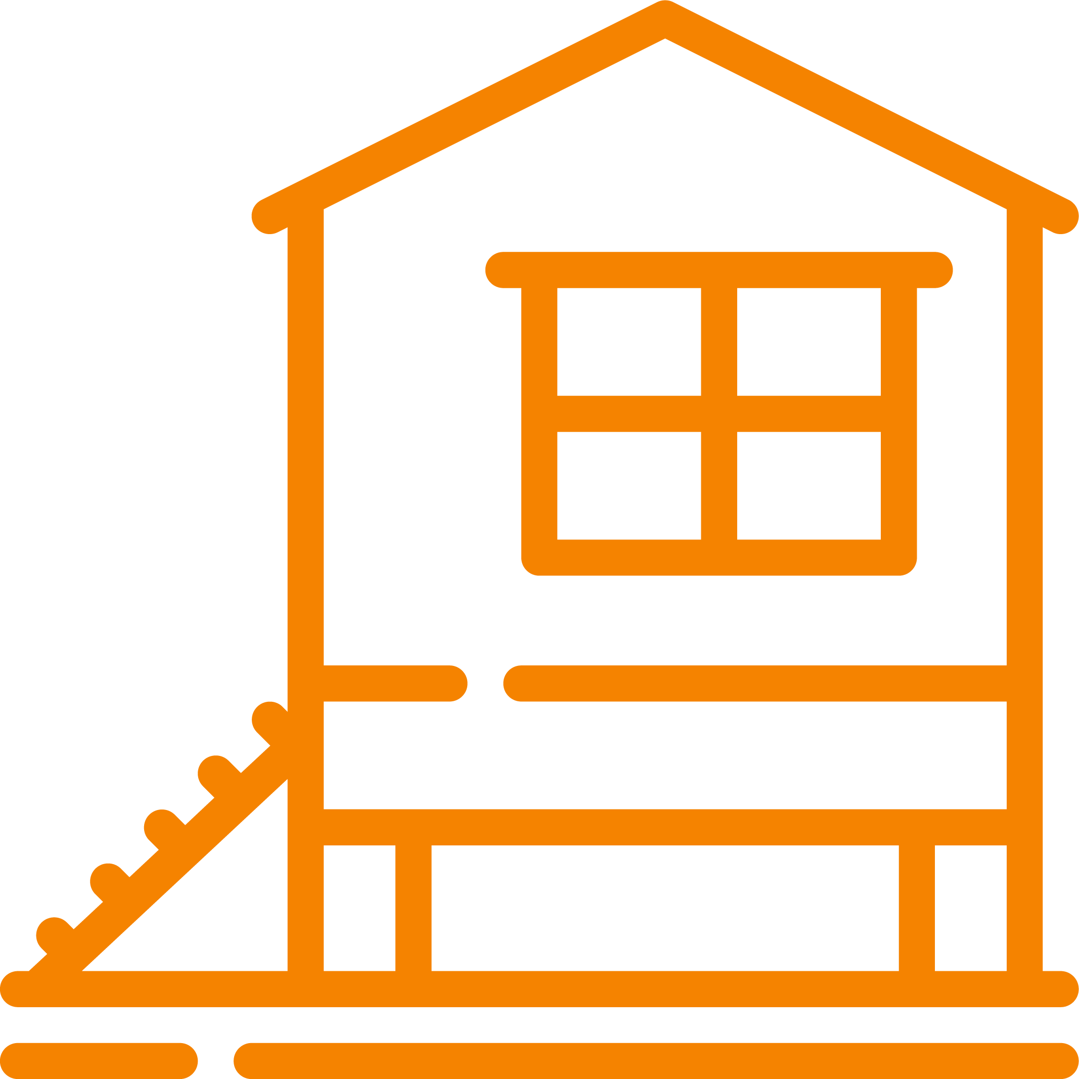 an elevated chicken coops icon